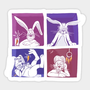 Windows20 - Corona-Easter-Bunny Sticker